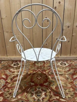 Clearance Pamono Garden Furniture in Wrought Iron, Set of 5