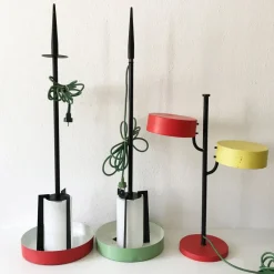 Clearance Pamono Garden Lamps from Kaiser Leuchten, 1950s, Set of 3