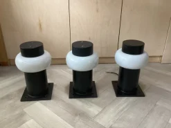 Hot Pamono Garden Lamps from Raak Amsterdam, 1970s, Set of 3