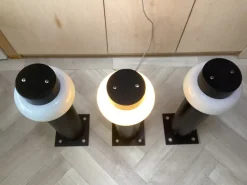 Pamono Garden Lamps from Raak Amsterdam, 1970s, Set of 3> Garden Lighting