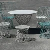 Pamono Garden Set Re-Trouvé Series in Twisted Steel by Patricia Urquiola for Emu, Set of 6> Garden Seating