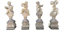 Discount Pamono Garden Stone Sculpture Cherubs, 1950s, Set of 4