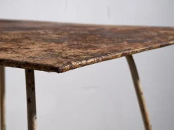 Pamono Garden Table with White Patina, 1920s><noscript><img width=