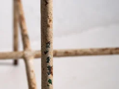 Pamono Garden Table with White Patina, 1920s><noscript><img width=
