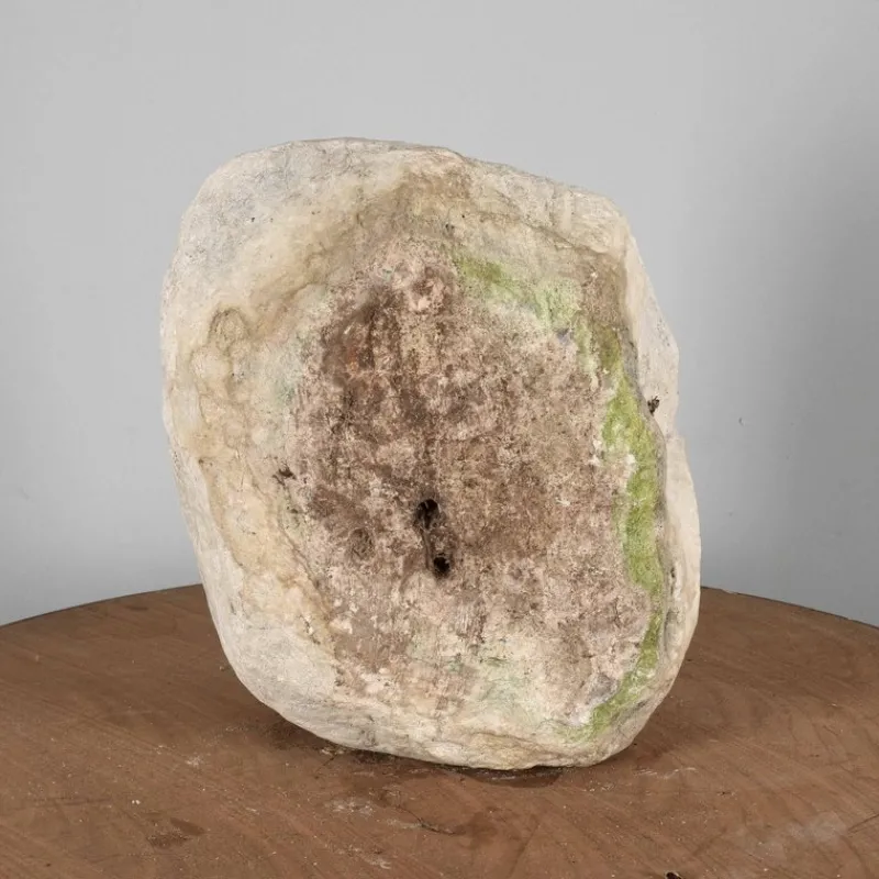 Pamono Garden Terrace Stone Bowl or Planter Carved from a Single Block> Planters And Jardiniere