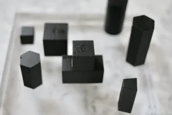 Best Pamono Geometric Elements on Slab, 1970s, Steel & Acrylic