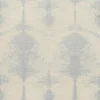 Pamono Geometric Ivory Blue Wool and Silk Runner from R&K Principal Jahanshah Nazmiyal> Carpets & Textiles|Carpets & Textiles