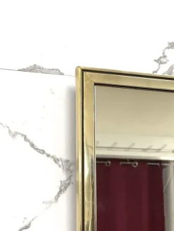 Pamono Geometric Mirror, Italy, 1970s><noscript><img width=