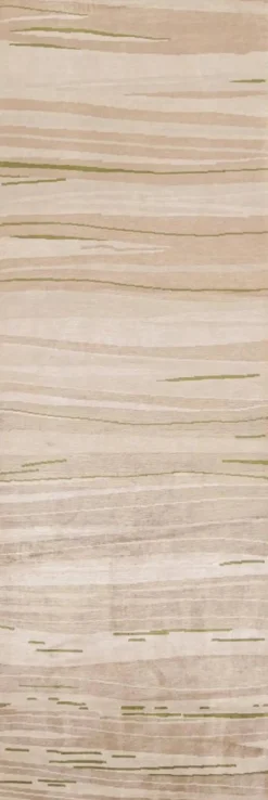 Pamono Geometric Striped Rug from R&K Principal Jahanshah Nazmiyal