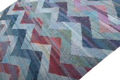 Pamono Geometric Wool Kilim from R&K Principal Jahanshah Nazmiyal><noscript><img width=