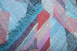 Pamono Geometric Wool Kilim from R&K Principal Jahanshah Nazmiyal><noscript><img width=