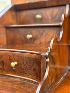 New Pamono George I Walnut Bureau Bookcase, 1720s