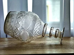Pamono George III Anglo-Irish Crystal Cut Glass Decanter, 1825><noscript><img width=