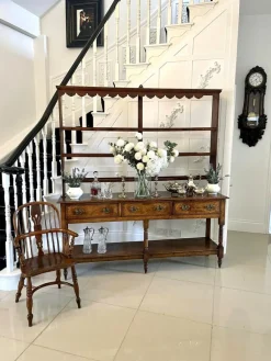 Pamono George III Childs Yew Wood Windsor Chair, 1800s><noscript><img width=