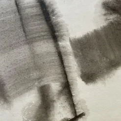 Pamono Georges (géo) De Vlamynck, Abstract Nude Woman, Charcoal Ink Chalk on Wet Paper><noscript><img width=