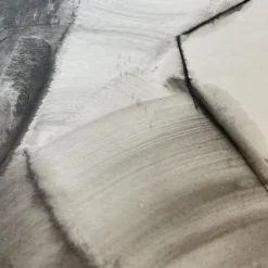 Pamono Georges (géo) De Vlamynck, Abstract Nude Woman, Charcoal Ink Chalk on Wet Paper><noscript><img width=