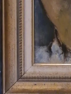 Pamono Georges Gonthier, Female Nude of the Artist's Wife, 1940s, Oil Painting, Framed><noscript><img width=