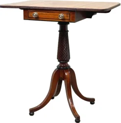 Pamono Georgian Baby Pembroke Table in Mahogany, 1800> Coffee & Side Tables