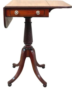 Pamono Georgian Baby Pembroke Table in Mahogany, 1800><noscript><img width=