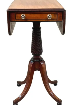 Pamono Georgian Baby Pembroke Table in Mahogany, 1800><noscript><img width=