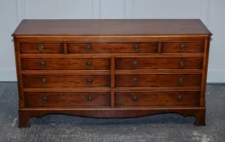 Pamono Georgian Burr Walnut Sideboard by H.G. Hudson><noscript><img width=
