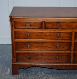 Pamono Georgian Burr Walnut Sideboard by H.G. Hudson><noscript><img width=