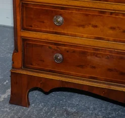 Pamono Georgian Burr Walnut Sideboard by H.G. Hudson><noscript><img width=