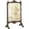 New Pamono Georgian Carved Wood Fireplace Screen, 1800s