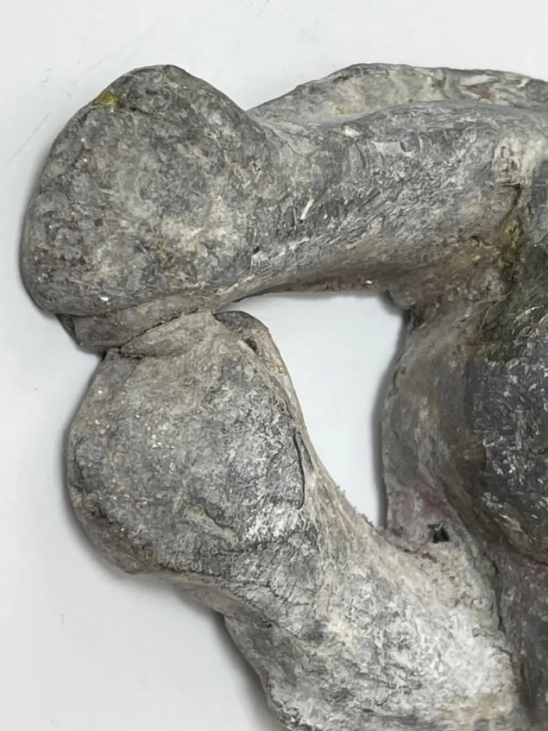 Hot Pamono Georgian Lead Hound Dig Sculpture, 1760
