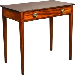 Clearance Pamono Georgian Mahogany Hall Table, 1800s