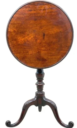 Pamono Georgian Mahogany Wine Table, 1760><noscript><img width=