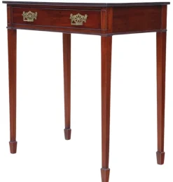 Outlet Pamono Georgian Revival Mahogany Writing Desk, 1880s-1900s