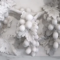 Online Pamono Georgian Revival Marble Fireplace, 1980s