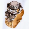 Outlet Pamono Georgian Rose-Cut Diamond Solitaire Ring in 18-Karat Gold and Silver, 1790