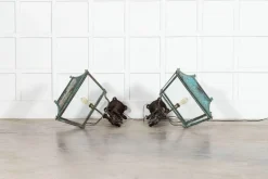 Pamono Georgian Verdigris Lanterns, 1800, Set of 2