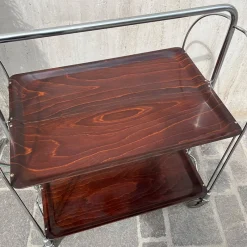 Pamono Gerlinol Folding Trolley, Germany, 1960s><noscript><img width=