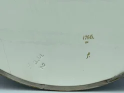 Pamono German Art Deco Ceramic Round Serving Tray, 1940s><noscript><img width=