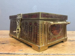 New Pamono German Art Nouveau Rosewood Box for Erhard & Söhne