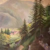 Discount Pamono German Artist, Landscape, 1927, Oil on Canvas
