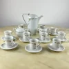Pamono German Bareuther Bavaria Coffee Service, 1980s, Set of 13> Coffee & Tea Service