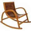Pamono German Bauhaus Children's Rocking Chair in Bentwood, 1950s> Rocking Chairs