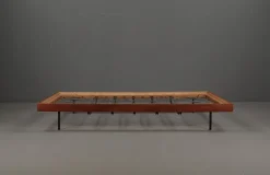 Pamono German Bauhaus Oak Daybed, 1960s><noscript><img width=