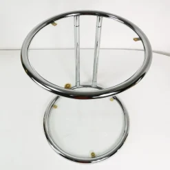 Sale Pamono German Bauhaus Side Table in the style of Eileen Gray, 1980s