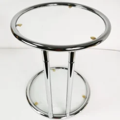 Sale Pamono German Bauhaus Side Table in the style of Eileen Gray, 1980s