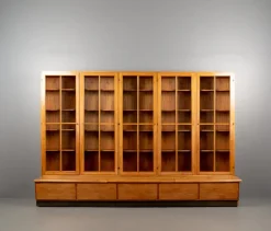 New Pamono German Bookcase Wall Unit from Holsatia, 1930s
