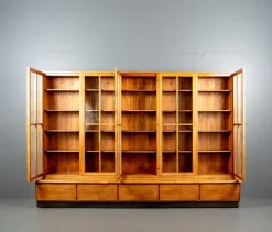 New Pamono German Bookcase Wall Unit from Holsatia, 1930s