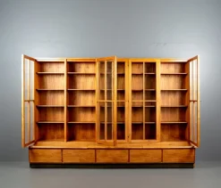 New Pamono German Bookcase Wall Unit from Holsatia, 1930s
