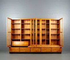 New Pamono German Bookcase Wall Unit from Holsatia, 1930s