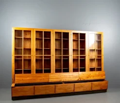 New Pamono German Bookcase Wall Unit from Holsatia, 1930s