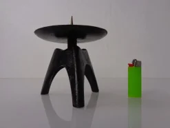 Online Pamono German Brutalist Iron Candleholder, 1960s